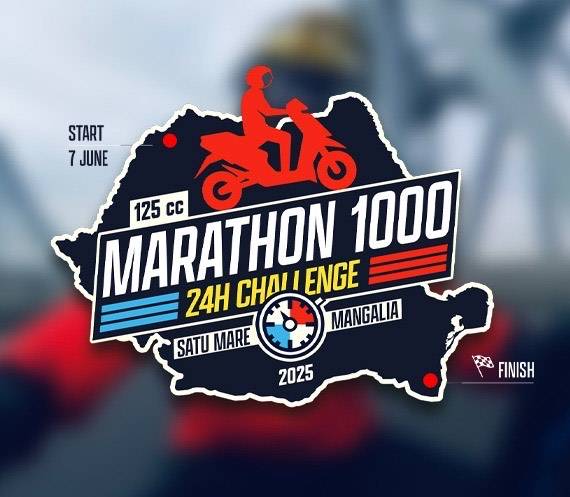 MARATHON 1000 - Challenge 24H cu Scutere de 125cc: Satu Mare – Mangalia